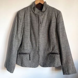 16P Talbots Wool Equestrian-Style  Blazer